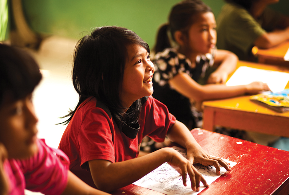 Compassion child in school